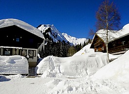 天空,藍(lán)色,雪