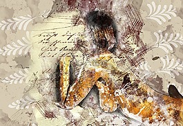 藝術(shù),拼貼畫,設(shè)計