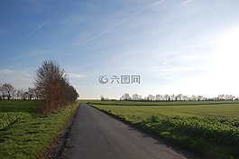 場,路徑,長廊