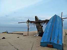 海灘,水,海