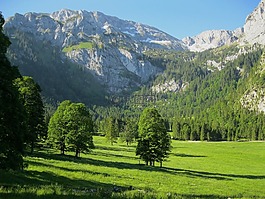 德國(guó),景觀,山