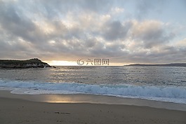 海灘,海洋,海