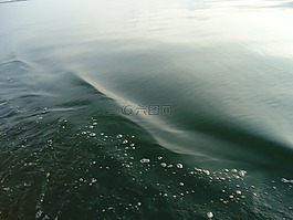 波,溫柔,水