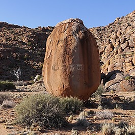 納米比亞,主使山,巖