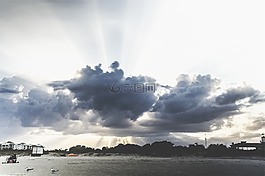 陽光,云,天空