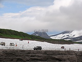 道路,越野車,山地高原