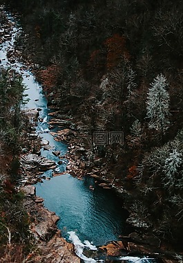 自然,水,河