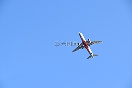 飛機(jī),噴射,飛行