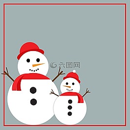 雪人,雪,冷