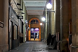 街,胡同,夜