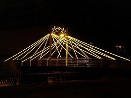 橋,夜,采光
