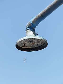 水,淋浴,一滴水