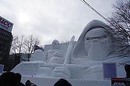 視圖,札幌,冰雪節