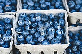 藍色,藍莓,美味