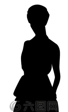側(cè)影,女子,晚上