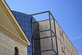 建筑物,體系結(jié)構(gòu),藍藍的天空