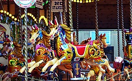 旋轉(zhuǎn)木馬,馬,樂趣