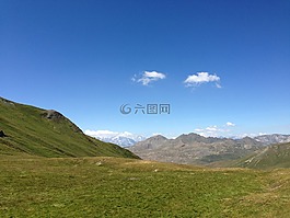 景觀,阿爾卑斯山,cesana