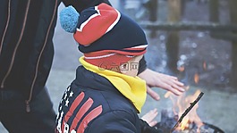 人,兒童,男子