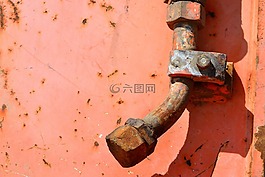 機(jī)制,挖掘機(jī),生銹