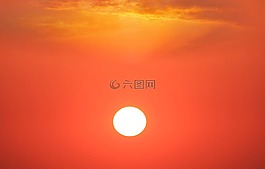 太陽,日落,天空