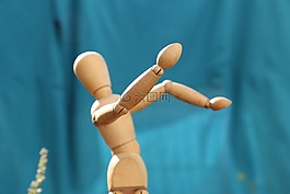 男子,藍(lán)色,成功