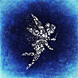 天使,雪,抽象