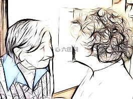 依賴,癡呆癥,女子