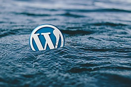 wordpress,水,徽标