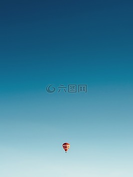 天空,飛,戶外
