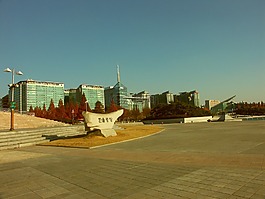 秋季,公园,湖公园