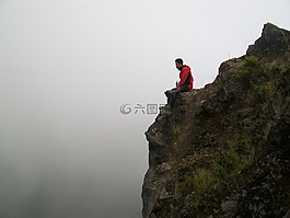 懸崖,和平,山