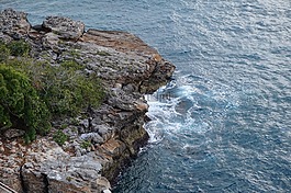 巖,沖浪,海
