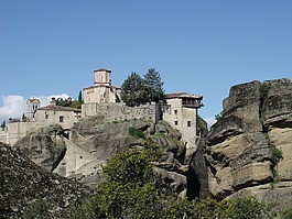 圣 metheors,希臘,圣 metheora