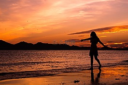 發(fā)光,女人,婦女