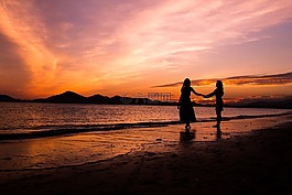 發(fā)光,女人,婦女