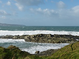 海,海岸線,康沃爾郡