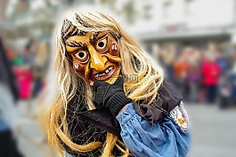 嘉年華,女巫,掩碼