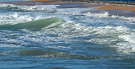水,冲浪,波