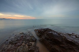 海,水,巖