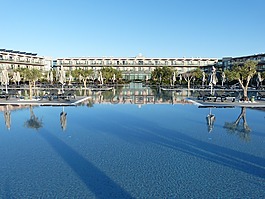 池,豪华酒店,游泳池