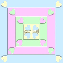 心,3d,裝修