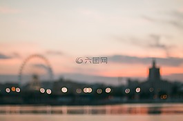 天空,云,散景