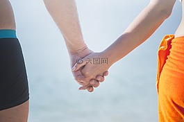 男子,女子,牽手