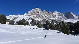 滑雪,白云巖,雪