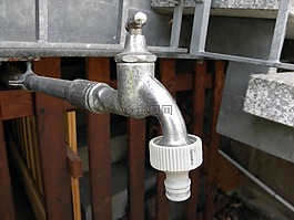 水龍頭,水,噴泉