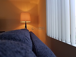 沙發(fā),光,燈