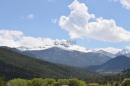 山,自然,全景