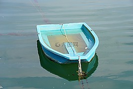 船,小船,水