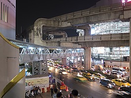 曼谷,轻轨,光